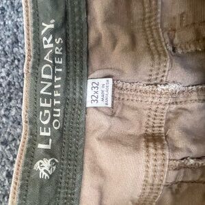 Khaki “cargo” pants